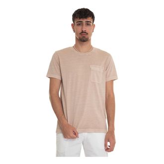 Fay T-Shirt van katoen - Heren - Tops - Beige - Maat: 3XL Katoen