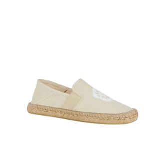 Kenzo Espadrilles, female, Beige, Size: 10 US Beige logo espadrilles