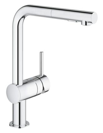 GROHE Minta Mezclador Monomando De Fregadero, Cromo (30274000) - Grohe