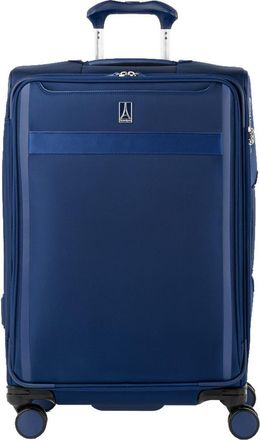 Travelpro Versapack + Lightweight Softside Expandable 25 Medium Checked Spinner Luggage in Estate Blue at Nordstrom