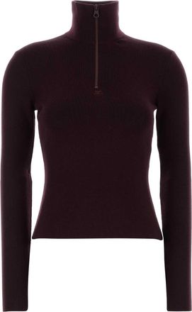 Courrèges Grape Wool Sweater
