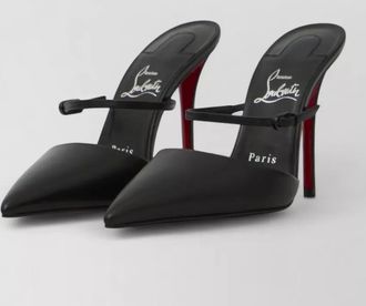 Christian Louboutin leather mules