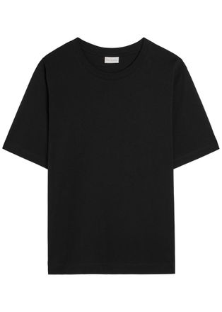 Dries Van Noten Heydu Cotton T-shirt - Black - S (UK8-10 / S)