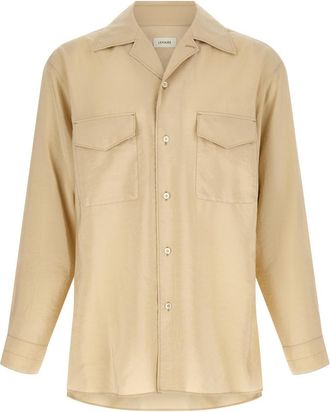 Christophe Lemaire Light Beige Solid Shirt
