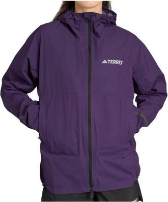 ADIDAS TERREX Terrex Xperior 2.5L Light Rain.Rdy Regenjacke für Damen | lila