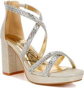 London Rag Infatuated Sandal in Gold at Nordstrom Rack, Size 10
