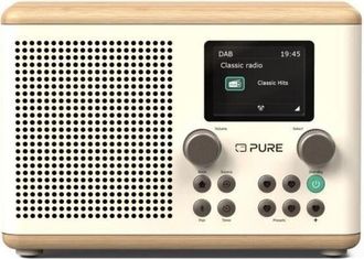Pure Radio Digital - Pure - Classic H4 - Blanco Algod&oacute;n/roble