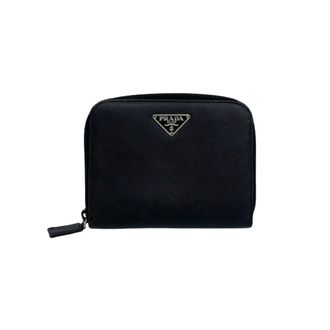 Prada Black Leather Wallet (Bi-Fold) (Pre-Owned)