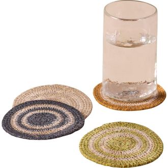 Be Home Hydra Woven Seagrass Coaster - Set of 4 in Multi at Nordstrom
