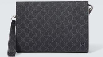Gucci GG Supreme canvas pouch
