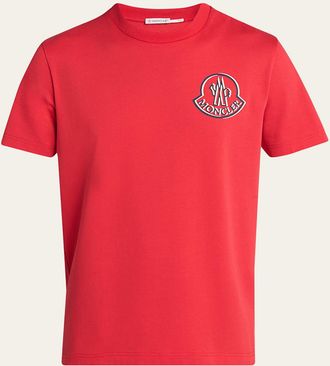 Moncler Mens Chest Logo Graphic T-Shirt