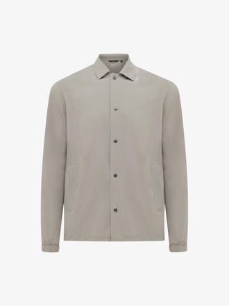 Genti Monogram Overshirt | Grijs