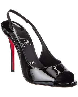 Christian Louboutin Sofia Z 100 Patent Slingback Sandal