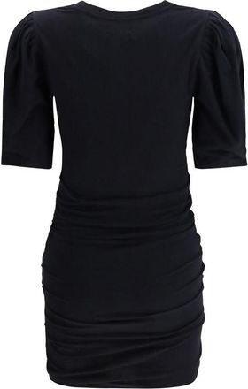 Isabel Marant Womens Black Cotton Casual Dress