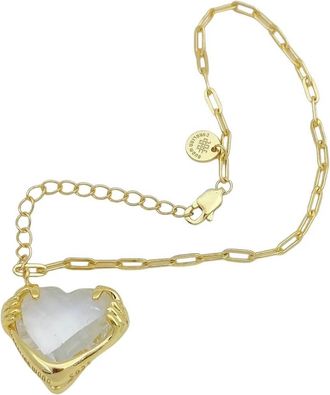 Carolina Wong Womens Self Love Bracelet In Gold