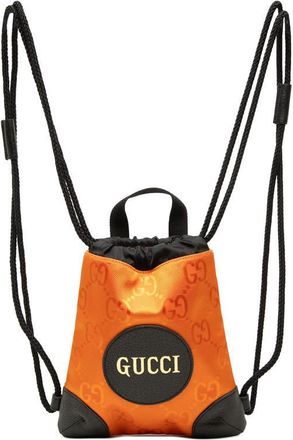 Gucci Pre-owned Gucci GG Nylon Off The Grid Drawstring Backpack Unisex 786YTNC3TMFIQJNY