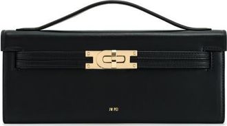 JW PEI Bria Faux Leather Top Handle Bag in Black at Nordstrom