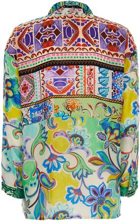 Johnny Was Womens Tunic The Audrey Multicolour Viscose Blouses Shirt