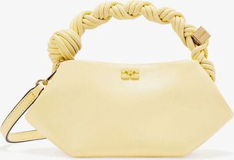 Ganni Yellow Mini Bou Bag in