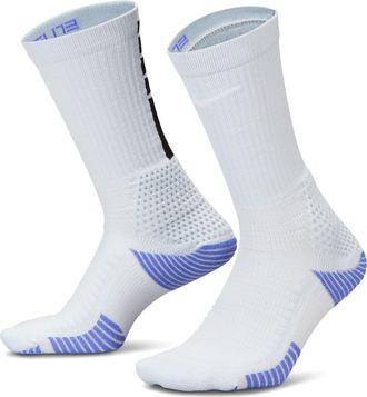 Nike Unisex Elite 2.0 Cushioned Crew Socks (1 Pair) in Grey | HM0285-043