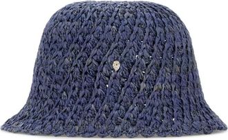 Helen Kaminski Blue Crochet Bucket Hat