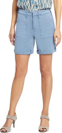 NYDJ Nydj Cargo Blue Stone Short