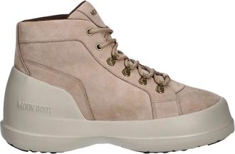 Moon Boot Lace-up Boots - Heren - Veterlaarzen - Beige - 43 EU - Schoenen
