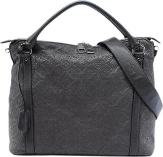 Louis Vuitton Pre-owned Tote Bags, female, Gray, Size: ONE SIZE Pre-owned Antheia Ixia PM