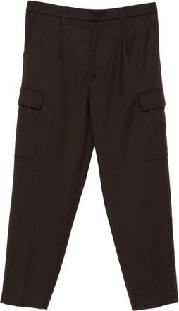 Dondup Cropped Cargo Broeken - Heren - Vrijetijds broeken - Bruin - W33 - Broeken