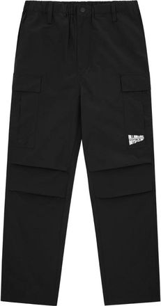 Billionaire Boys Club Zwarte Cargo Broek met Astronaut Borduursel - Heren - Straight fit broeken - Zwart - XL - Katoen - Broeken