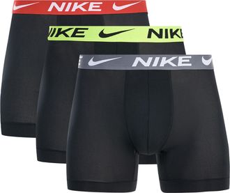 Nike Heren Boxershort (Pakket van 3) (Zwart)