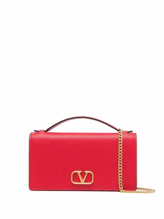 Valentino Garavani VLogo shoulder bag - Red