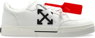 Off-white Vulcanized Low Sneakers - Heren - Sneakers - Wit - 40 EU - Leer - Schoenen
