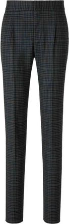 Pantaloni Torino checked trousers - Blue