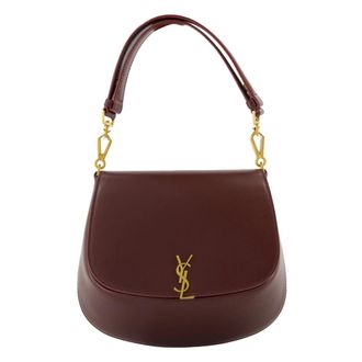 Saint Laurent Shoulder Bags, female, Red, Size: ONE SIZE Voltaire Mini Bag