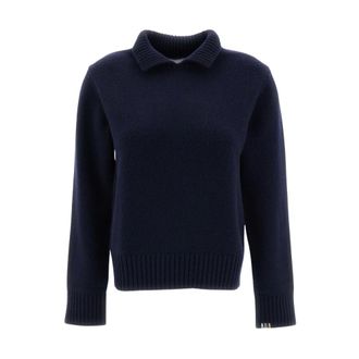 Extreme Cashmere N&deg;513 Jo Sweater - Dames - Truien - Blauw - Maat: ONE Size Kasjmier
