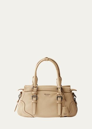 Prada Large Leather Tote Bag