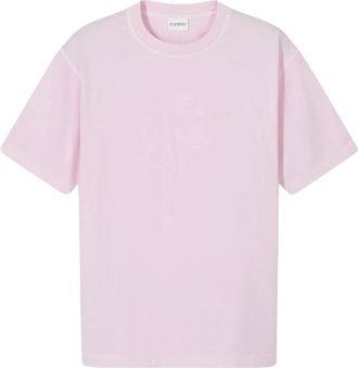 Closed T-shirt met ronde hals - Heren - T-shirts - Roze - L - Katoen - Tops