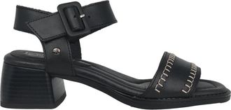 Pikolinos Zwarte damessandaal - Oliva - Dames - Sandalen met hakken - Zwart - 41 EU - Schoenen