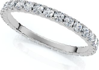 Pompeii3 5/8Ct Diamond Eternity Wedding Ring 14k Gold or Platinum Lab Grown