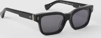 Alo Rectangle Sunglasses in Black