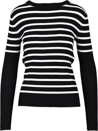 Wild Cashmere Zijde Blend Gebreide Trui - Dames - Ronde hals truien - Zwart - M - Truien & Vesten
