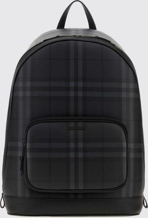 Burberry City Backpack in Vintage Check Coated Canvas