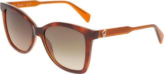 Liu Jo Butterfly Zonnebril - Dames - Accessoires - Bruin - Maat: 55 MM
