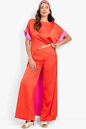 Trina Turk Mattiah Top in Red at Nordstrom, Size Xx-Large