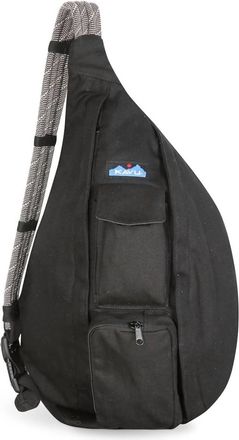 Kavu Unisex Rope Bag In Black