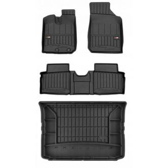 OEM Kit 3d Alfombrillas Y Alfombrilla Para Maletero Dacia Spring Hatchback Desde 2021