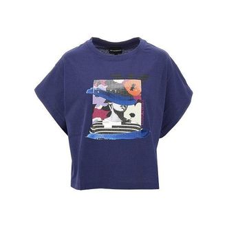 Emporio Armani Sustainability Values T-shirt with print Woman M