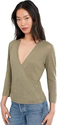 Tommy Bahama Addison Isle Cardigan Womens Sweater Sea Clay : LG (US 12-14), Linen/Viscose