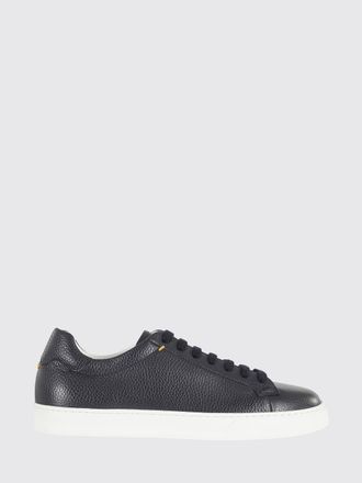 Doucal's Hammered Leather Sneakers